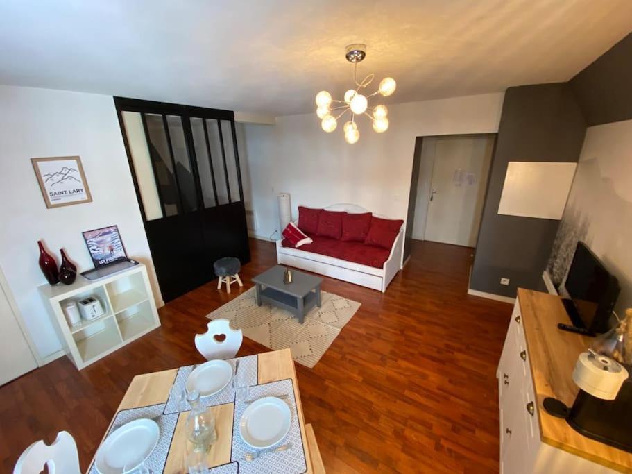 Vignec/Saint-Lary - T2 Cosy Avec Balcon & Piscine Exterior foto